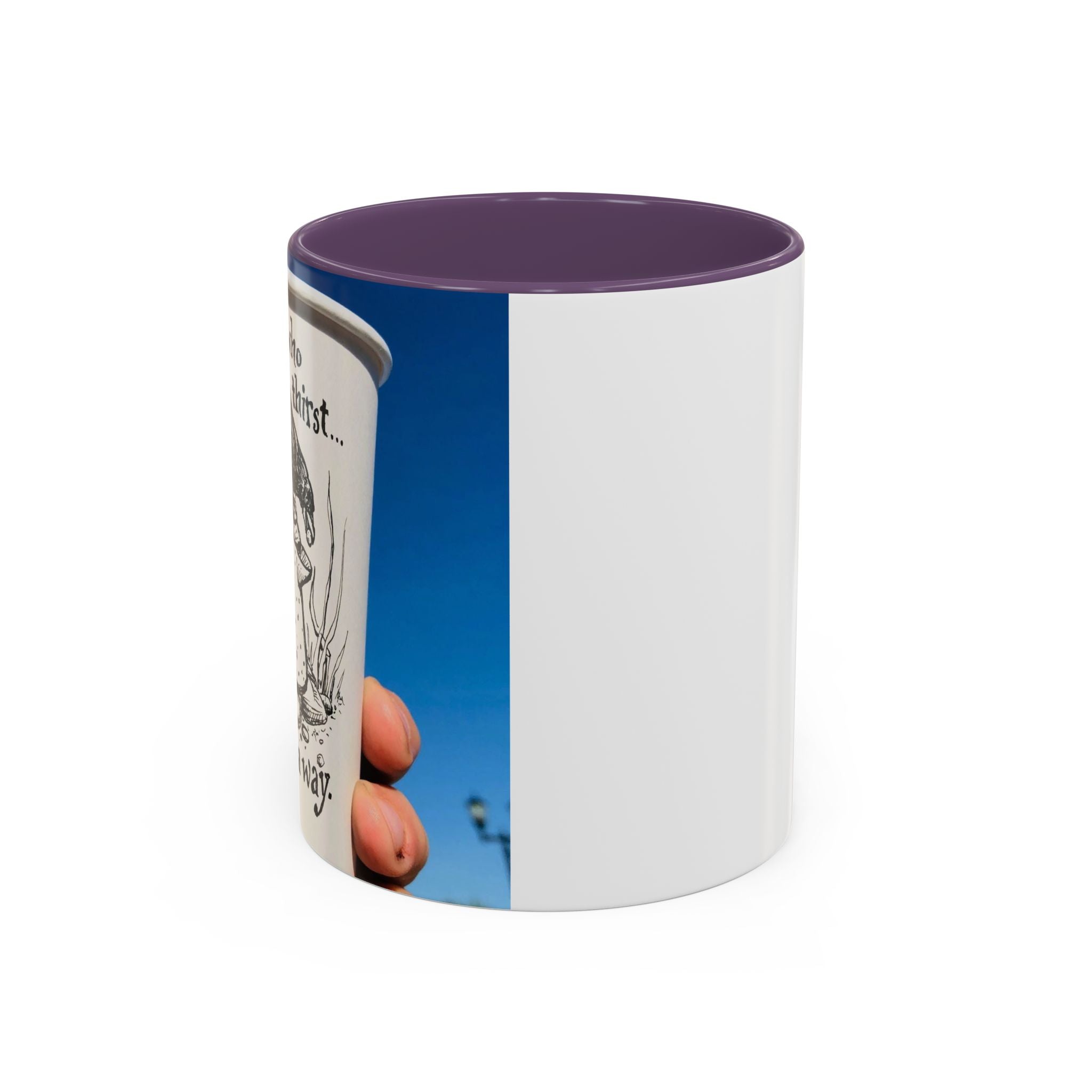 Those Who Thirst Crow Accent Ceramic Mug (11/15oz)