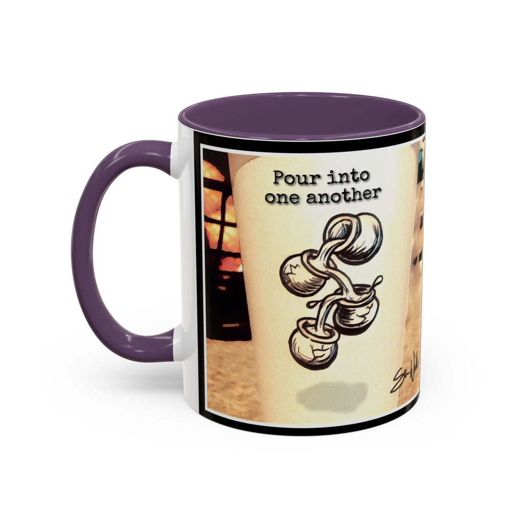 Pour into Others Accent Ceramic Mug (11/15oz)