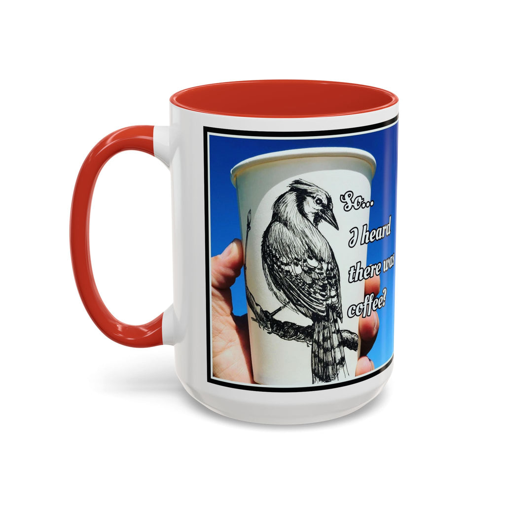 Blue Jay Coffee Accent Ceramic Mug (11/15oz)