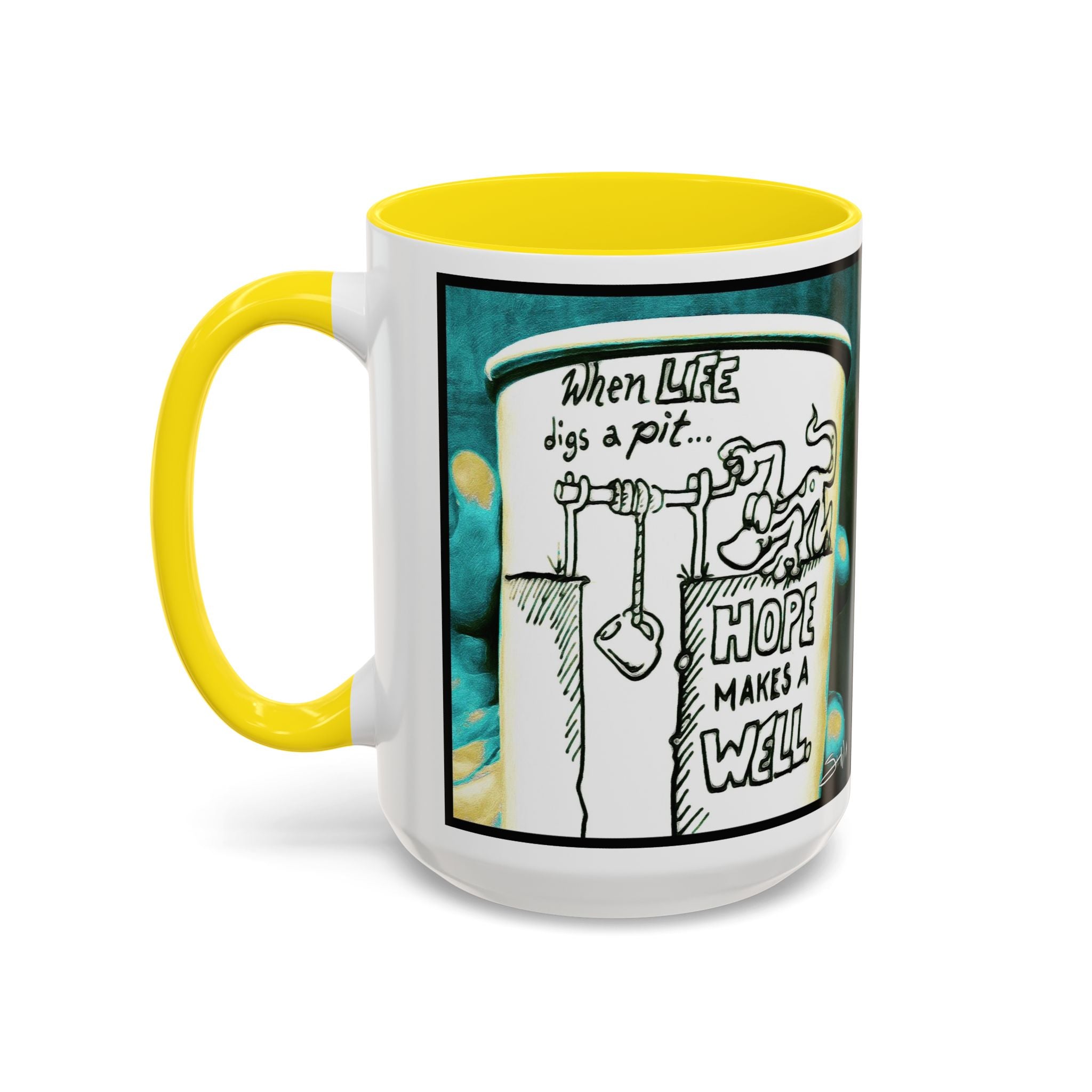 Hope Well Joe Accent Ceramic Mug (11/15oz)